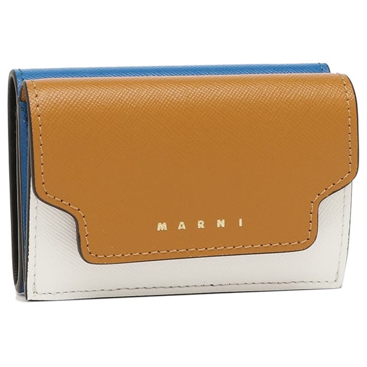 マルニ 三つ折り財布 トランク
