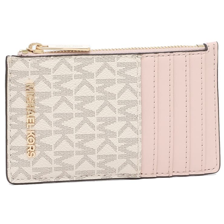 新版 マイケルコース ホワイト MICHAEL 新品 KORS カードケース 名刺入れ