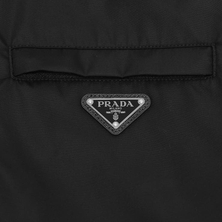 PRADA プラダ  ジャケット ロゴ ブラック
