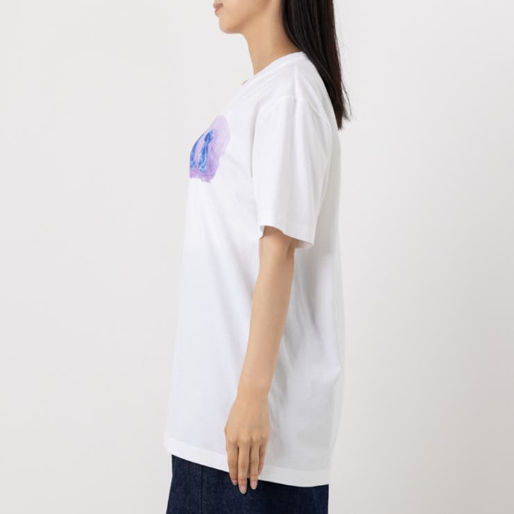 メンズ ロゴ半袖Tシャツ HUMU0198PB ホワイト 46サイズ