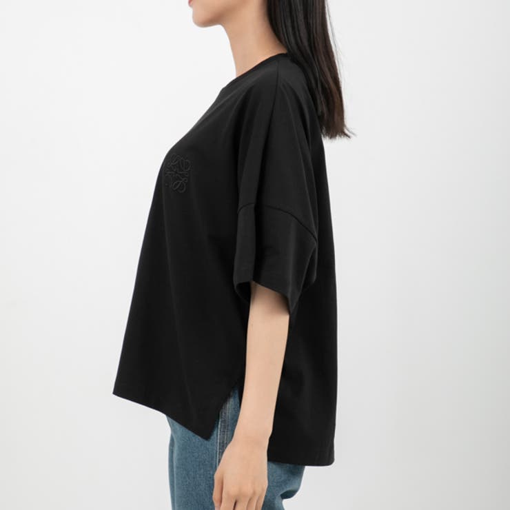 LOEWE/ロエベ/アナグラムクロップドTシャツ/トップス/新品タグ付き/黒 クロップド LOEWE(ロエベ) Tシャツ・カットソー(レディース