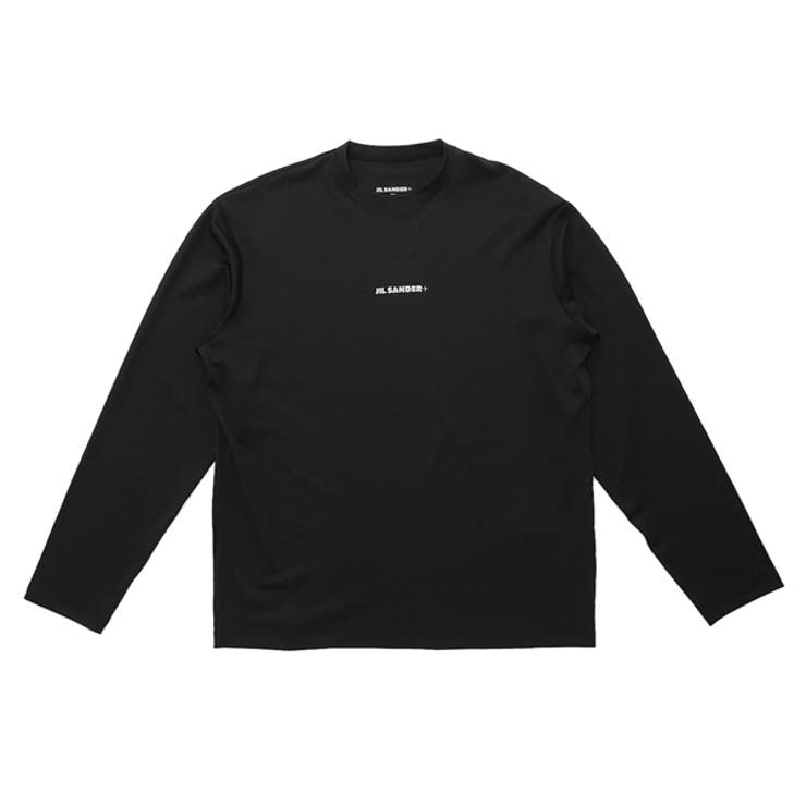 JIL SANDER ロゴ プリント ロングTシャツ Sサイズ ブラック#66