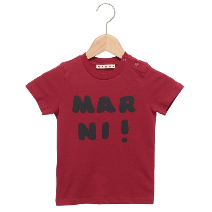【新作】MARNI ロゴTシャツ　レッド　12