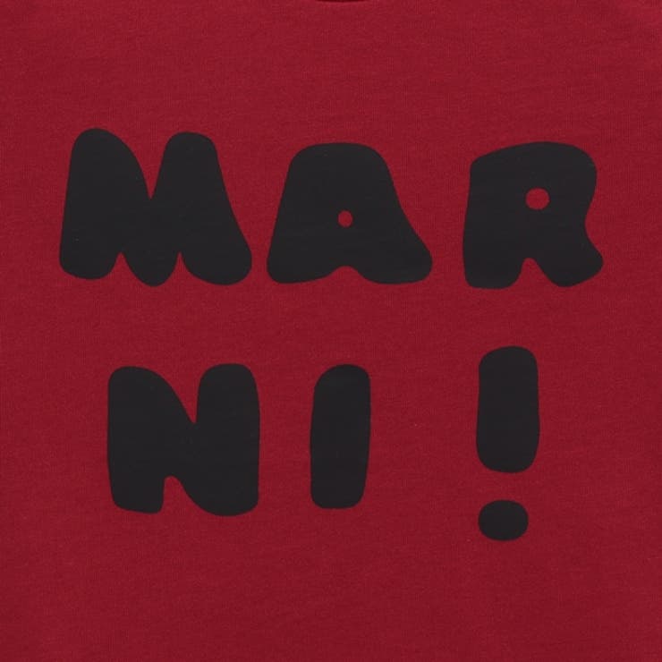 【新作】MARNI ロゴTシャツ　レッド　12