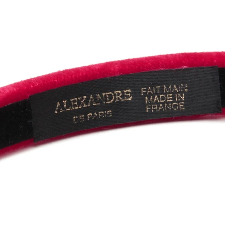 アレクサンドルドゥパリカチューシャヘアアクセサリータイムレスマシェールエラ10mmレディースALEXANDREDEPARISTHB1740410R1