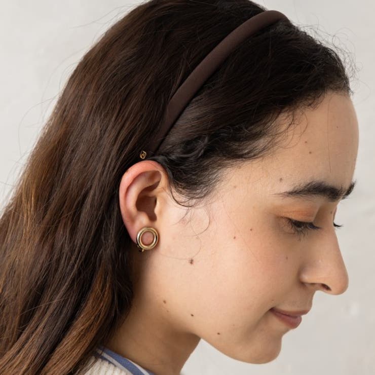 アレクサンドルドゥパリカチューシャヘアアクセサリーマシェールジャンヌ10mmブラウンレディースALEXANDREDEPARISTHB2014810H