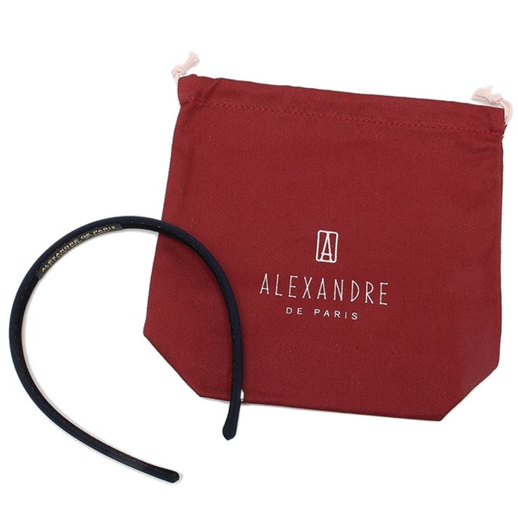 アレクサンドルドゥパリカチューシャヘアアクセサリーマシェールジャンヌ10mmネイビーレディースALEXANDREDEPARISTHB2014810M