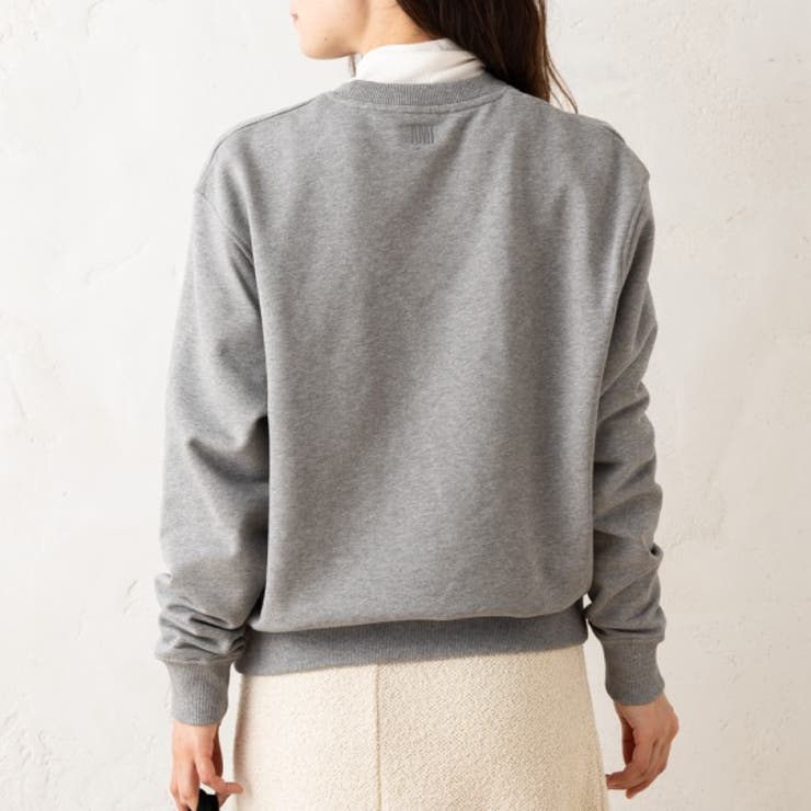 アミパリス Ami Paris スウェット グレー レディース AMI PARIS