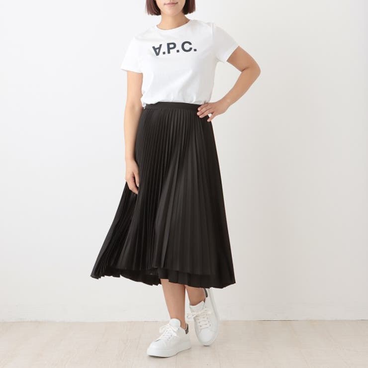 APCTシャツ定番トップスホワイトレディースアーペーセーA.P.C.COBQXF26588IAK