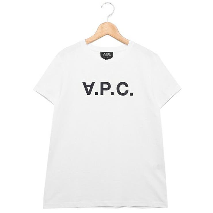 APCTシャツ定番トップスホワイトレディースアーペーセーA.P.C.COBQXF26588IAK
