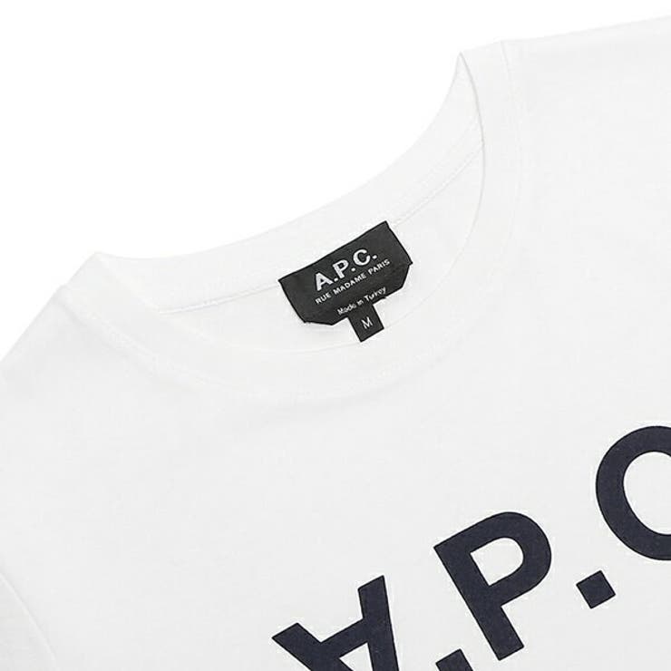 APCTシャツ定番トップスホワイトレディースアーペーセーA.P.C.COBQXF26588IAK
