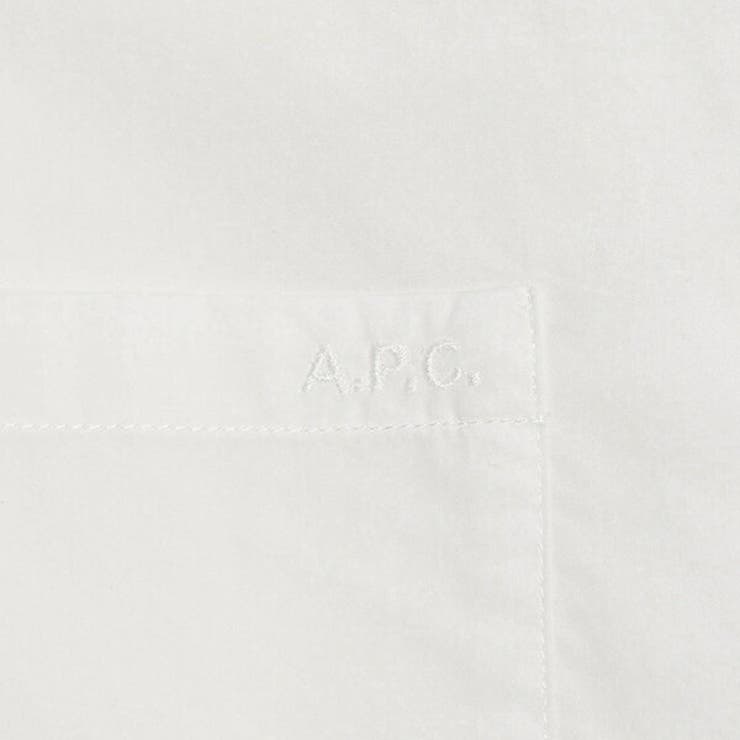 アーペーセーシャツ長袖シャツホワイトレディースAPCCOEVDF12459AAB