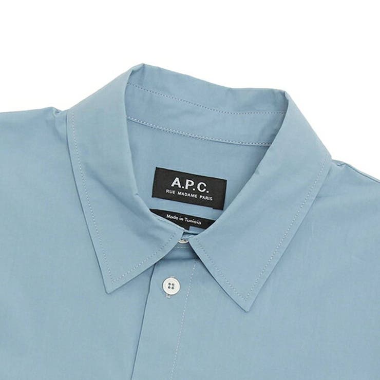 アーペーセーシャツ長袖シャツブルーレディースAPCCOEVDF12459IAA