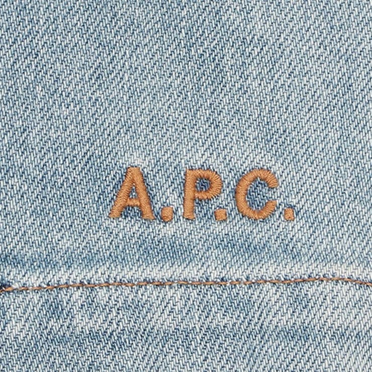 アーペーセーシャツ長袖シャツデニムシャツブルーメンズAPCCOFDIH02784IAL