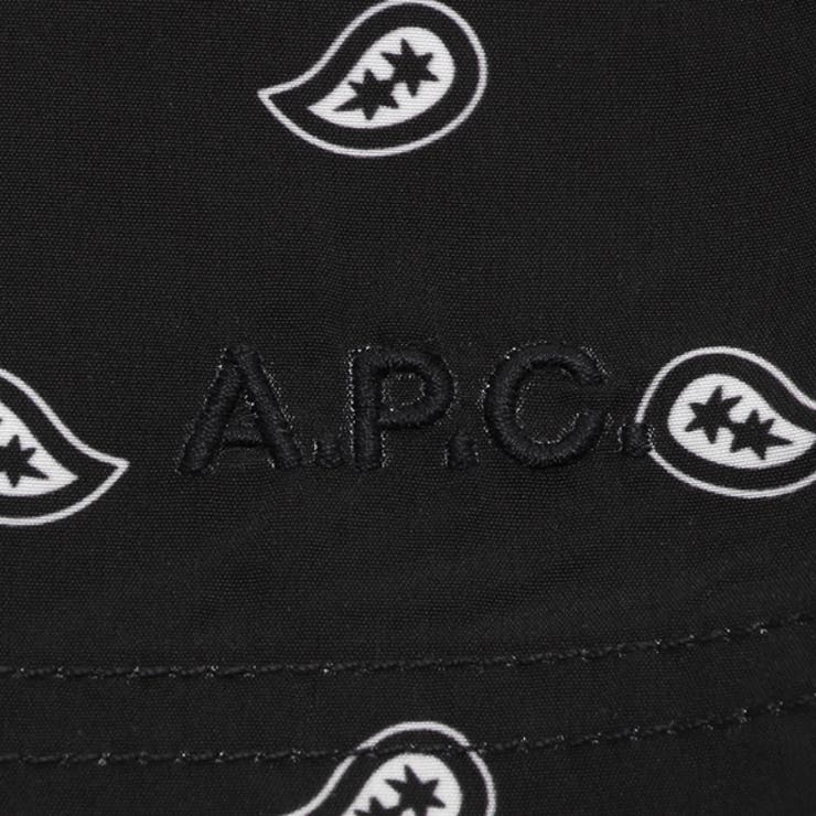 アーペーセーパンツショートボビースイムパンツ水着ブラックメンズAPCPSAILH10182LZZ