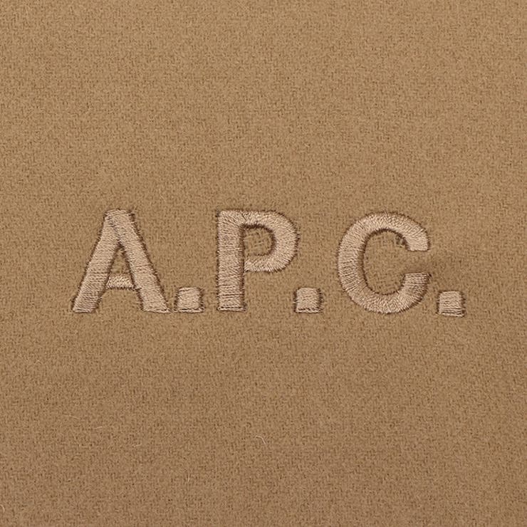 アーペーセーマフラーベージュメンズレディースAPCM15171WOAFECAB