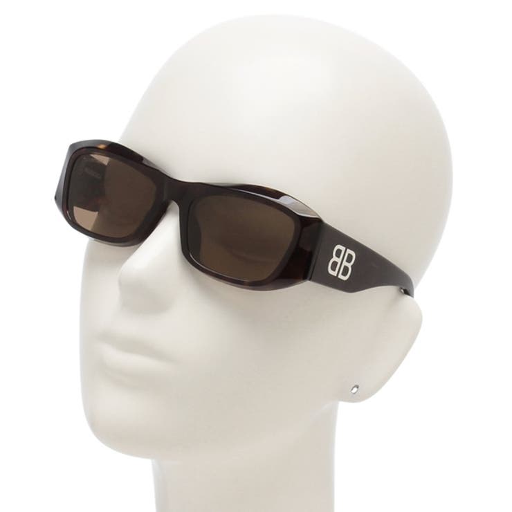 バレンシアガサングラスアジアンフィットモデルブラウンレディースBALENCIAGABB0397SA002