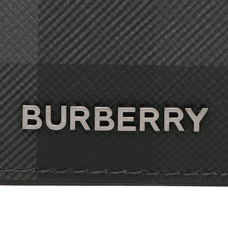 バーバリーカードケースフリントブラックメンズBURBERRY8064606A1208