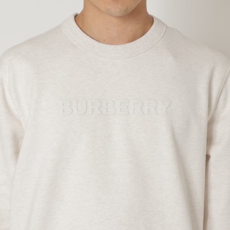 バーバリースウェットベージュメンズBURBERRY8068710A4187