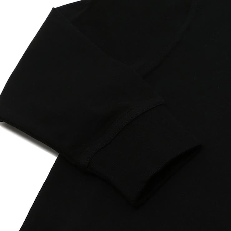 バーバリー子供服トップスプルオーバースウェットブラックキッズBURBERRY8069210A1189