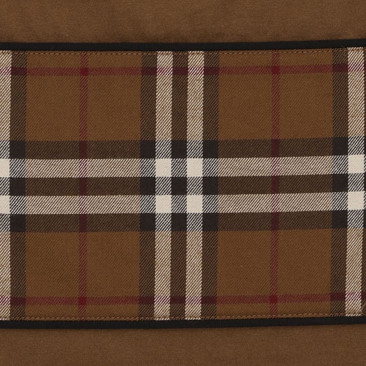バーバリーベビー服Tシャツトップス半袖カットソーブラウンベビーBURBERRY8070182A8900
