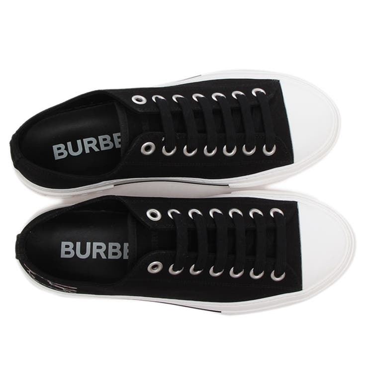 レザー ボックススニーカー (ブラック) - メンズ | Burberry®公式サイト