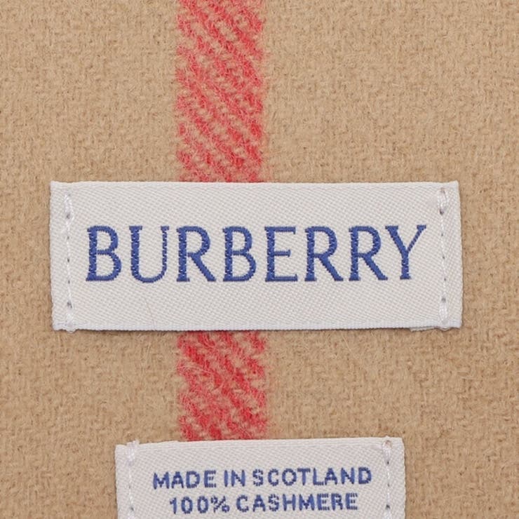 バーバリーマフラージャイアントチェックベージュブラックレディースBURBERRY8076576A7026