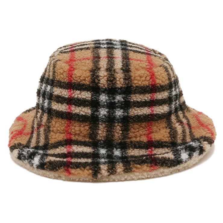 バーバリーベビー服バケットハットベージュボーイズBURBERRY8078542A7028