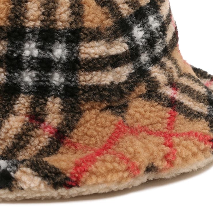 バーバリーベビー服バケットハットベージュボーイズBURBERRY8078542A7028