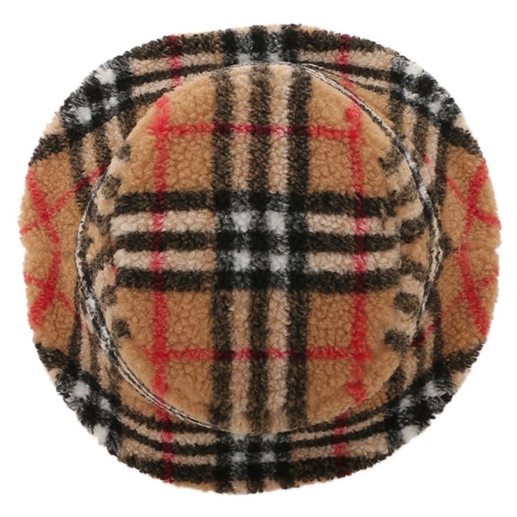 バーバリーベビー服バケットハットベージュボーイズBURBERRY8078542A7028