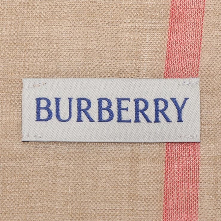 バーバリーストールスカーフベージュマルチカラーレディースBURBERRY8078779A7026
