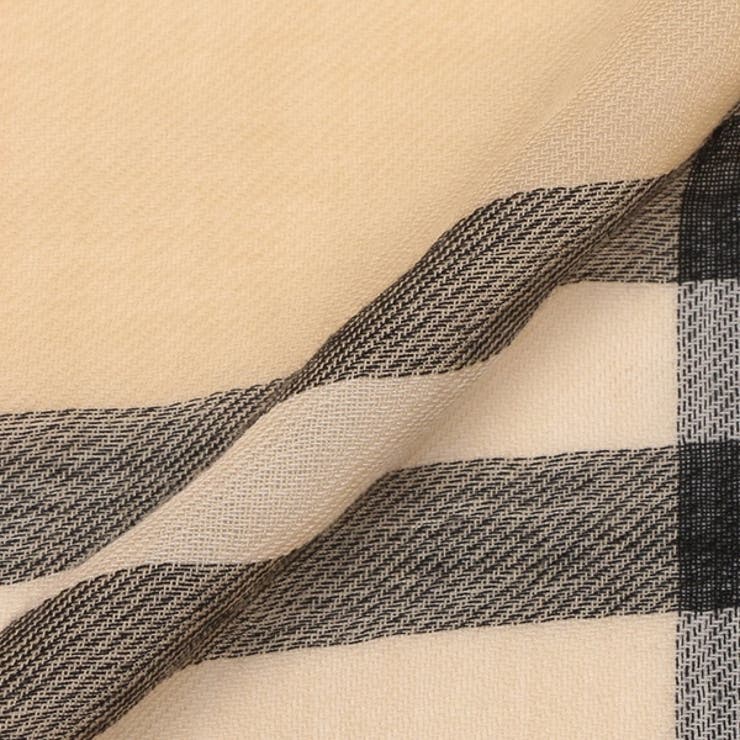 バーバリーストールバーバリーチェックベージュブラックレディースBURBERRY8085069A2021