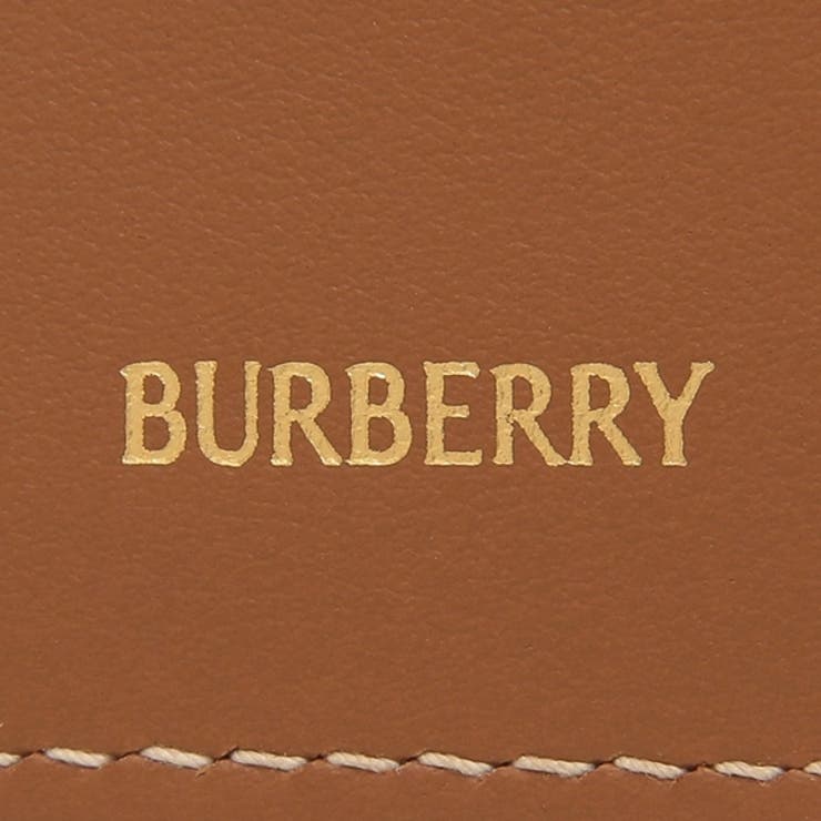 BURBERRY 二つ折り財布 8109807 バーバリー BURBERRY 二つ折り財布 ベージュ ブラック