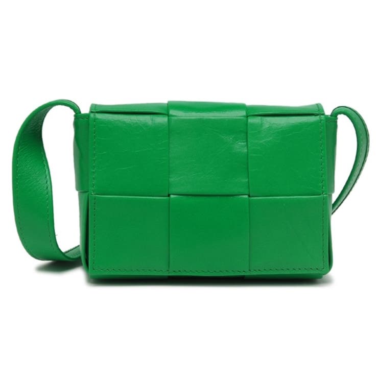ボッテガヴェネタショルダーバッグミニカセットクロスボディグリーンレディースBOTTEGAVENETA667048VCQ723724