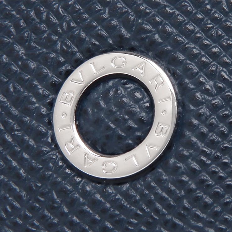 ブルガリメンズカードケースBVLGARI280299ネイビー