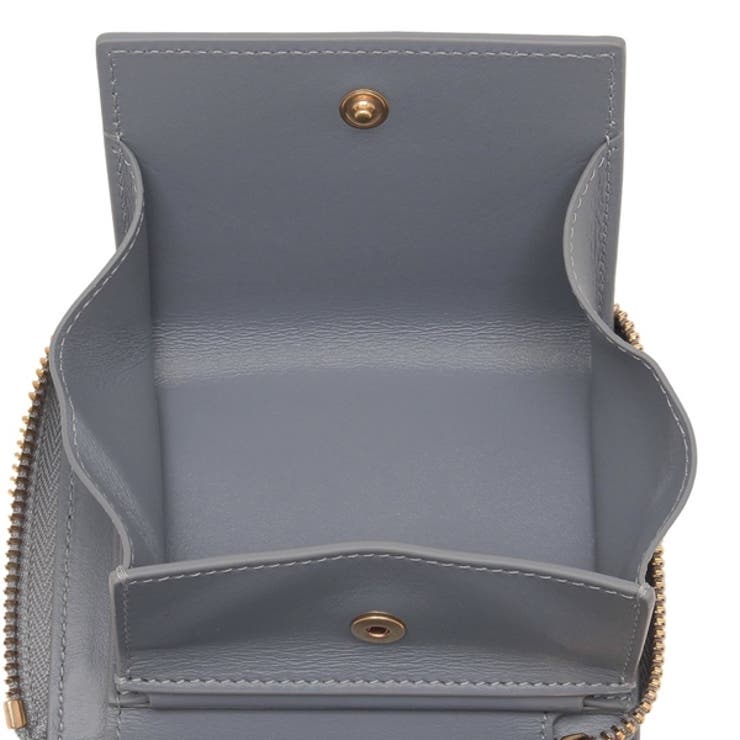 CELINE 二つ折り財布 エッセンシャル 10L203BEL ギフトに】セリーヌ スモールジップウォレット エッセンシャル