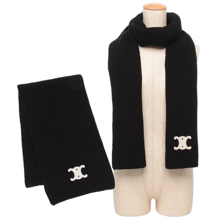 セリーヌ マフラー トリオンフパッチ[品番：AXEB0038191]｜AXES