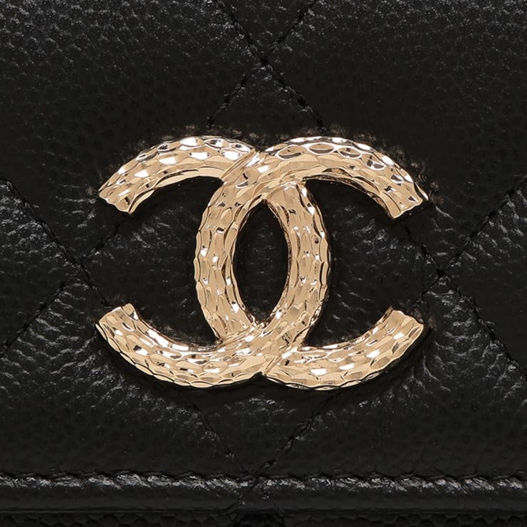 シャネル CHANEL 三つ折り財布 マトラッセ コンパクトウォレット