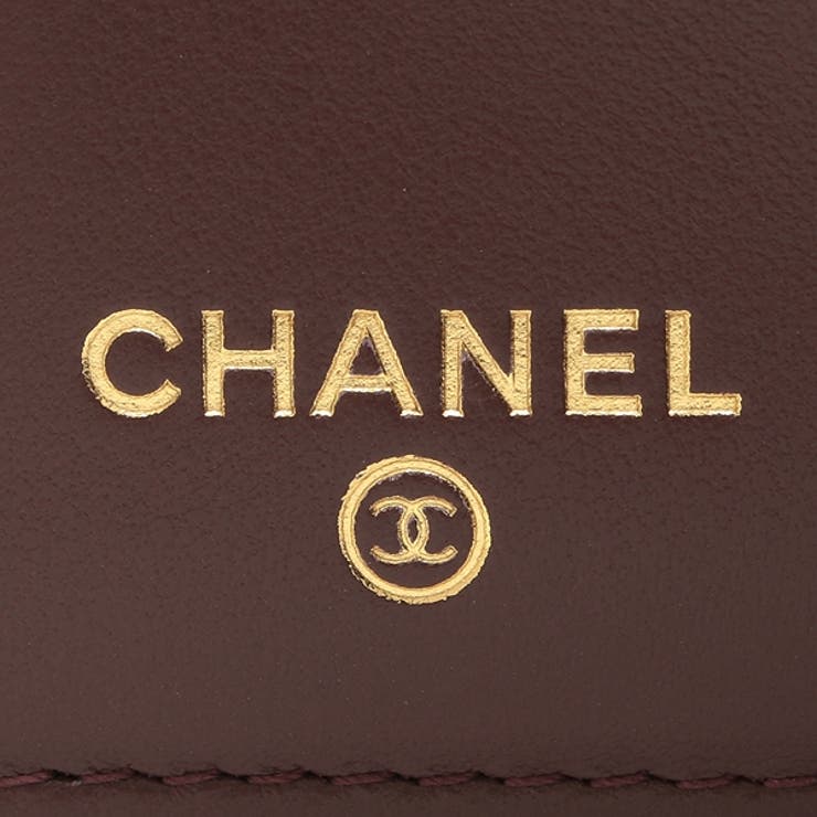 シャネル三つ折り財布マトラッセコンパクトウォレットブラックレディースCHANELAP0229B10583C3906