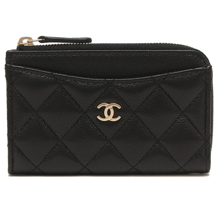 美女はブラックで_CHANEL_コイン_財布_カード_フラグメント シャネル CHANEL フラグメントケース カードケース マトラッセ