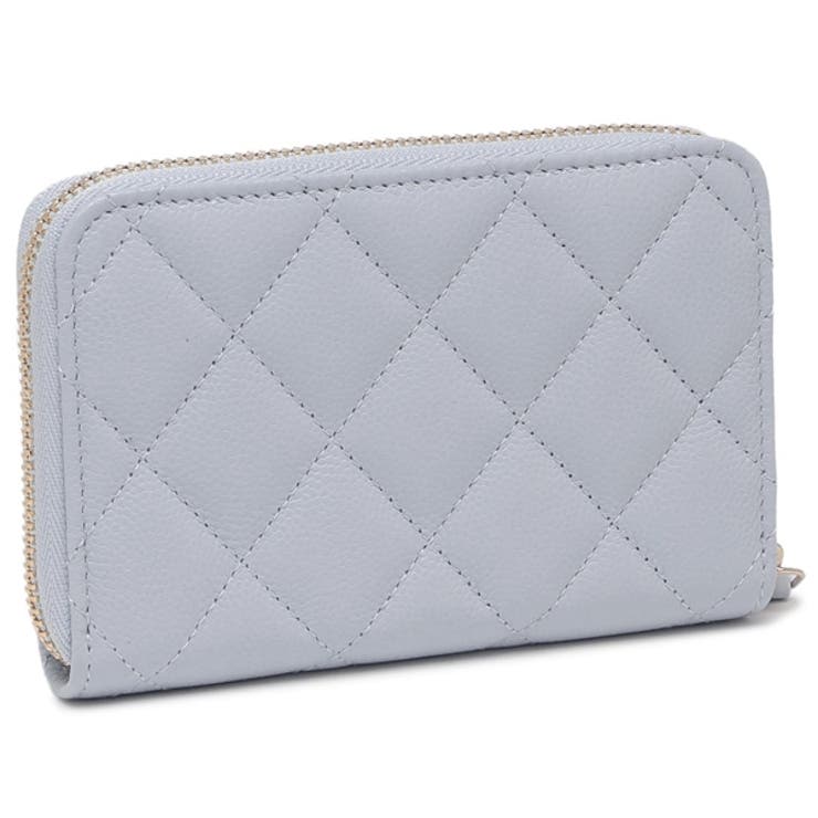 CHANEL ライトブルー コインケース　財布　小銭入れ　レザー シャネル コインケース ラウンドジップ ライトブルー (CHANEL