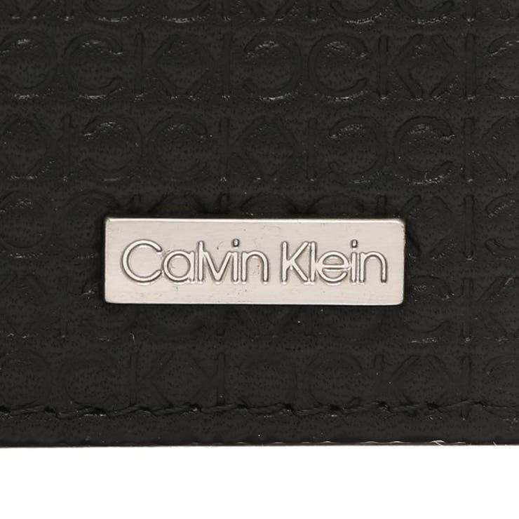 カルバンクライン 二つ折り財布 ブラック[品番：AXEB0031462