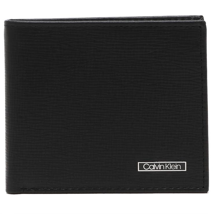 カルバンクライン 二つ折り財布 ブラック[品番：AXEB0031842
