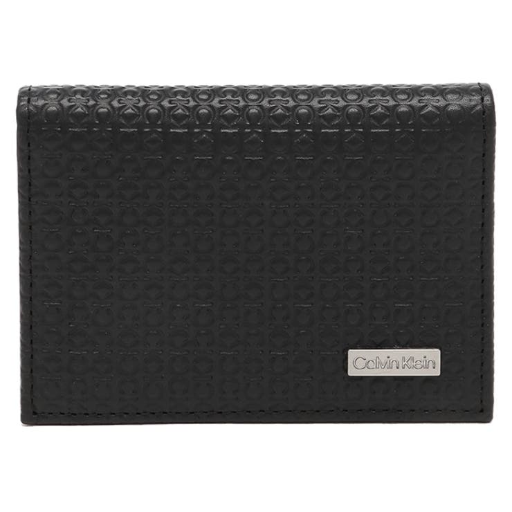 カルバンクラインカードケースブラックメンズCALVINKLEIN31CK200001001