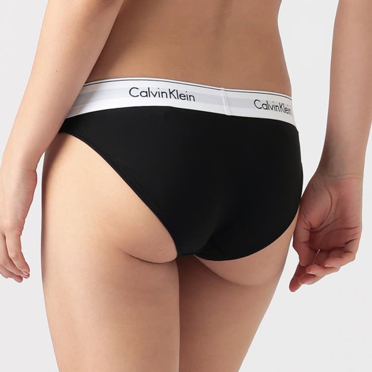 カルバンクラインショーツアンダーウェアモダンコットンブラックレディースCALVINKLEINF3787001
