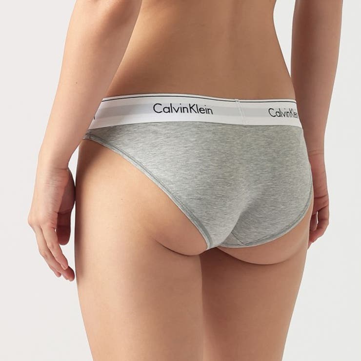 カルバンクラインショーツアンダーウェアモダンコットングレーレディースCALVINKLEINF3787020