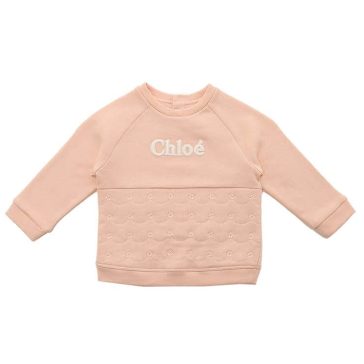 クロエスウェットベビーピンクガールズCHLOEC0545645K