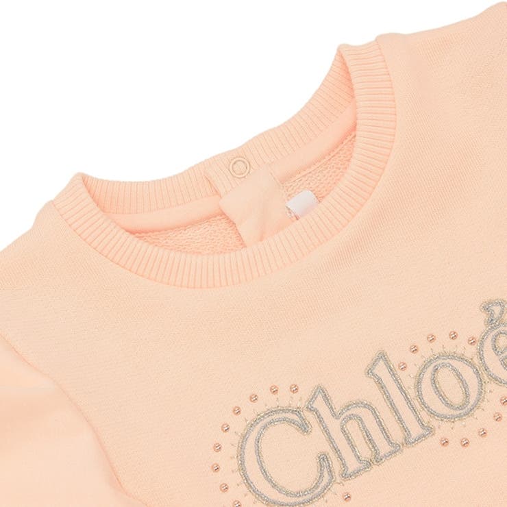 クロエTシャツカットソー子供服ピンクガールズCHLOEC2002445F