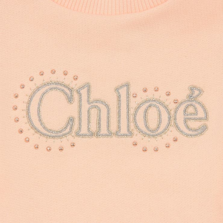 クロエTシャツカットソー子供服ピンクガールズCHLOEC2002445F