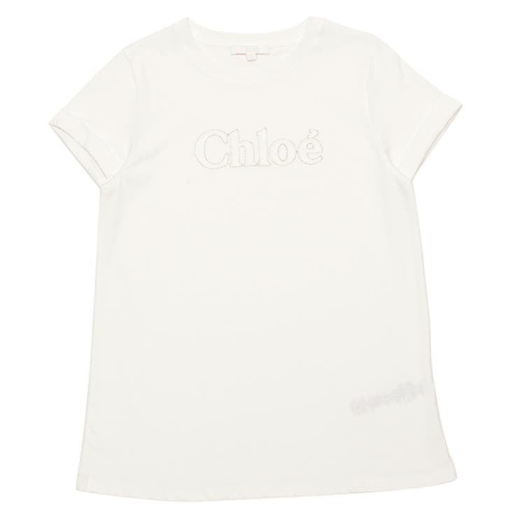 クロエTシャツカットソー子供服ホワイトガールズCHLOEC20110117